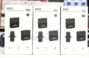 3-in-1 Wireless Microphone with Phone & Camera Functionality