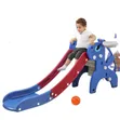 Kids Slide with Basketball Hoop - 2