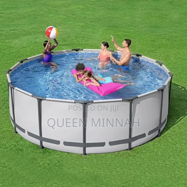 Steel Pro Family Round Swimming Pool 305 Cm - 1