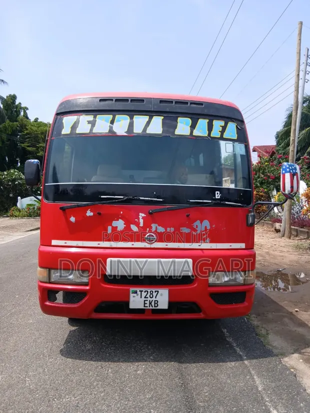Nissan Civilian 2002 Bus - Red - 1