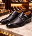 Viatu vya Ngozi vya Wanaume Paul Smith Moccasins - Model Mpya - 5