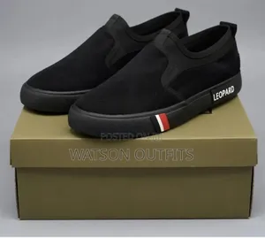 Viatu vya Ngozi vya Leopard Brand C3 Wanaume na Wanawake