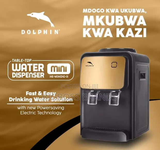 Dolphin Mini Water Dispenser ya Mezani - 1