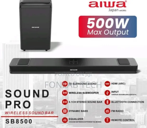 Aiwa Soundbar 500W SB8500 - 1