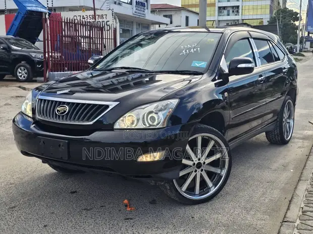 Toyota Harrier 2.4 2009 Nyeusi - 1