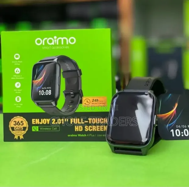 Oraimo Watch 4 Plus Smartwatch (OSW-801) - 1