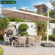 Garden Umbrella 360 Rotation - 1