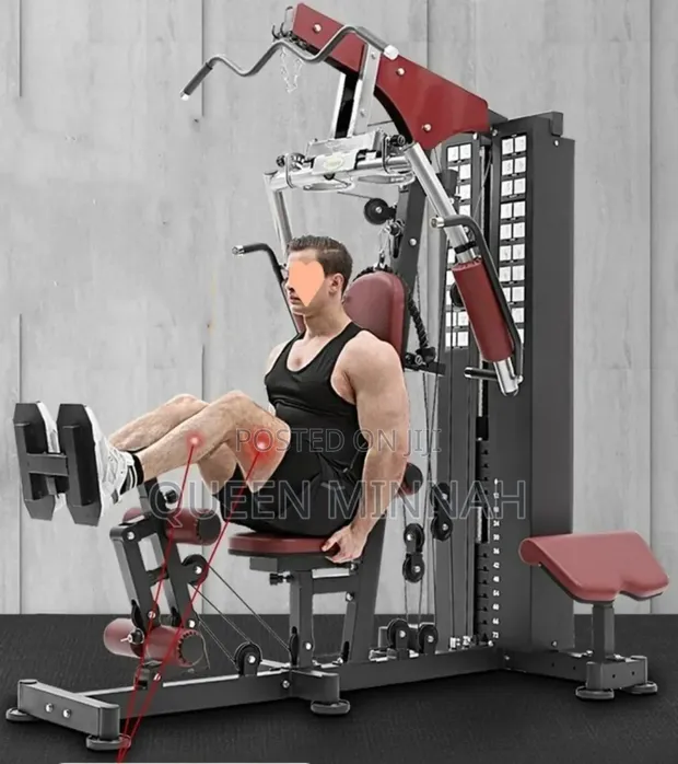 Brand New Multifunction Home Gym Single Station - 1