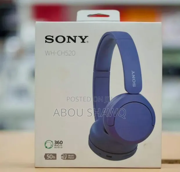 Sony CH-520 Wireless On-Ear Headphones - 1