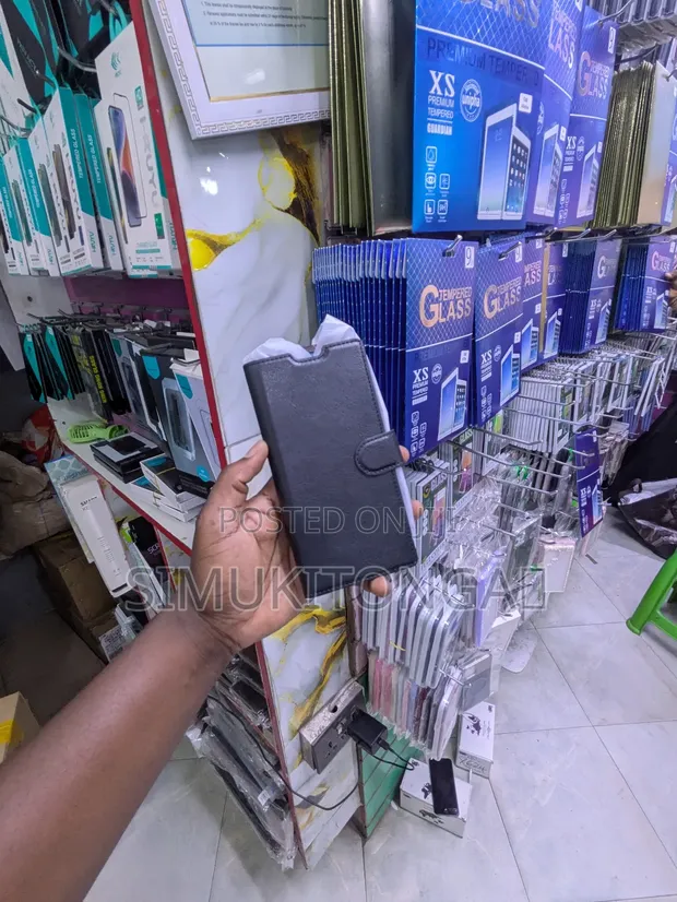 Kava ya Samsung Galaxy Z Fold 4 na Kinga - Halisi Nyeusi - 1