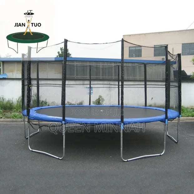 Large Trampoline 16ft - 1