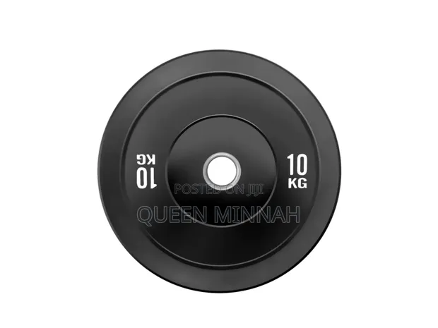 Olympic Rubber Bumper Weight Plate 10kg - 1