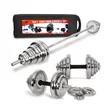 Set ya Dumbbell za Cast Iron Zinazoweza Kurekebishwa za 50kg - 1