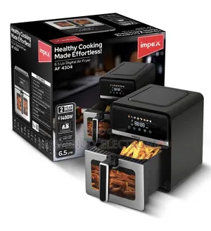 Impex Air Fryer Kidijitali Lita 6.5