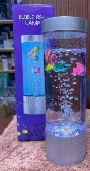 Bubble Fish Lamp - Brand New