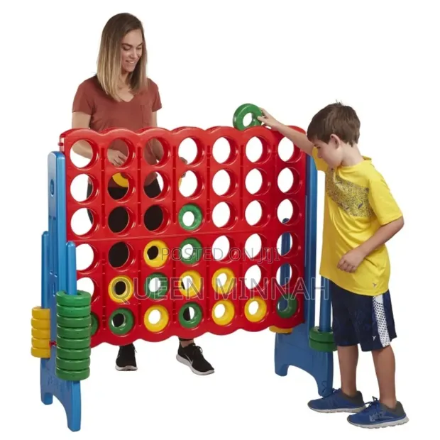 Mchezo wa Bodi wa 4-in-1 Row Hasbro / Mchezo Mkubwa wa Mtindo wa Connect 4 - 1