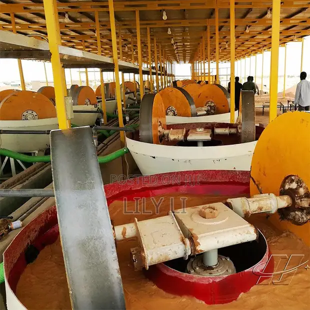 Wet Pan Mill Uchimbaji Dhahabu - Madini Gumu - 1