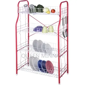 4-Tier Multipurpose Kitchen Organizer Rack