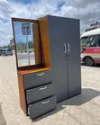 Wood-Mode 2-Door Wardrobe with Dressing - 1