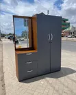 Wood-Mode 2-Door Wardrobe with Dressing - 2