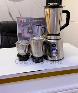 Reki Blender ya Umeme 3-in-1
