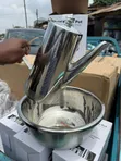 Seti ya Jug na Bakuli la Lita 2 la Chuma cha Kutuoza kwa Kunawa Mikono - 3