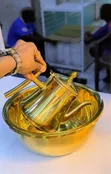 Seti ya Jug na Bakuli la Lita 2 la Chuma cha Kutuoza kwa Kunawa Mikono - 5