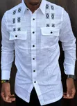 Shati Mpya za Linen za Wanaume - Mtindo wa Kawaida - 1