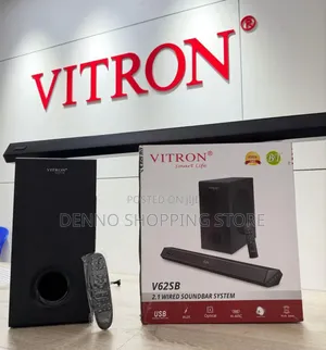 Vitron 2.1 Channel Sound Bar System - Brand New