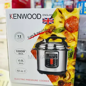 Kenwood Pressure Cooker ya Umeme (6.0L, 1000W)