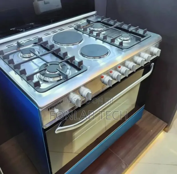 Jiko la Hisense Laki 6 na Oven ya Umeme - 1