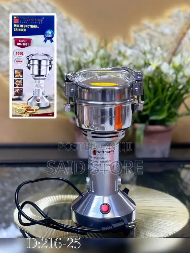 Mashine ya Kusaga Nafaka ya Umeme 700g 2500W - 1