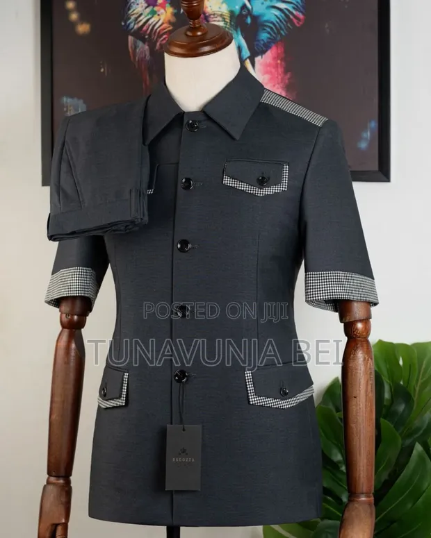 Brand New Kaundaa Short Sleeve Suit - 1