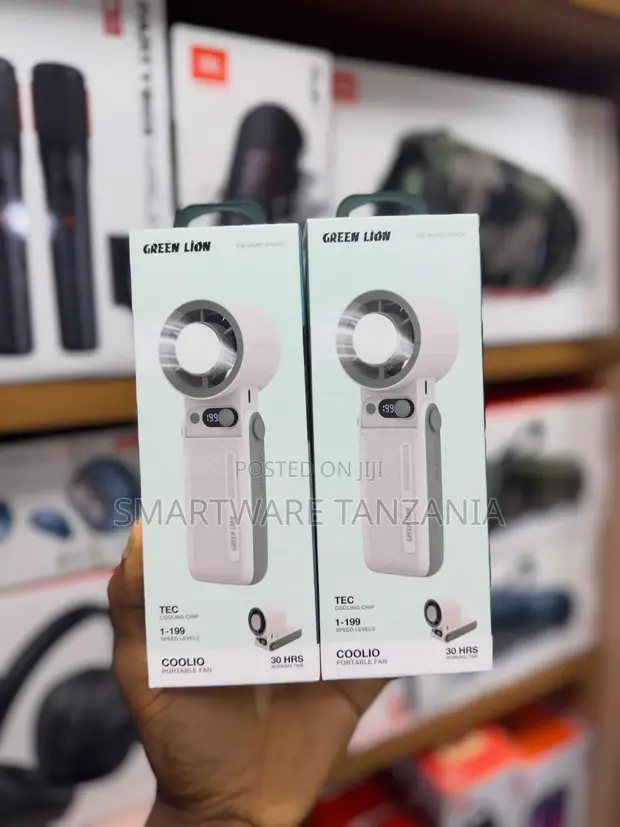 Green Lion Coolio Portable Fan yenye TEC Cooling Chip - 1