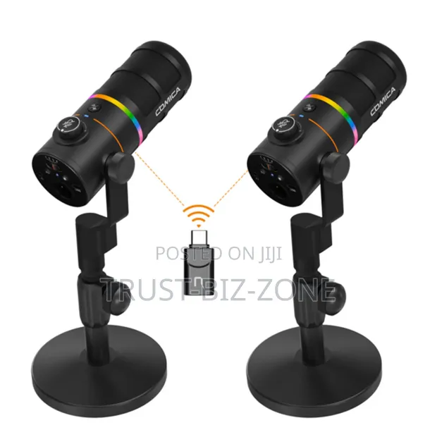 Comica Ejoy D10 Pro(D) Dual-Channel Wireless USB XLR Microphone - 1