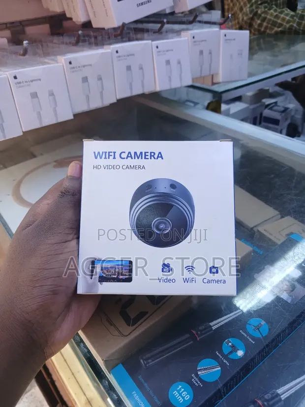 Kamera Ndogo ya HD ya WiFi Inayobebeka - 1