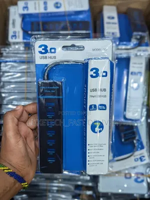 7-Port USB 3.0 Hub | High-Speed Adapter