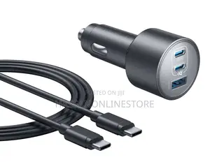 Chaja ya Gari ya Anker 167.5W yenye Milango 3