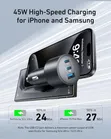 Chaja ya Gari ya Anker 167.5W yenye Milango 3 - 2