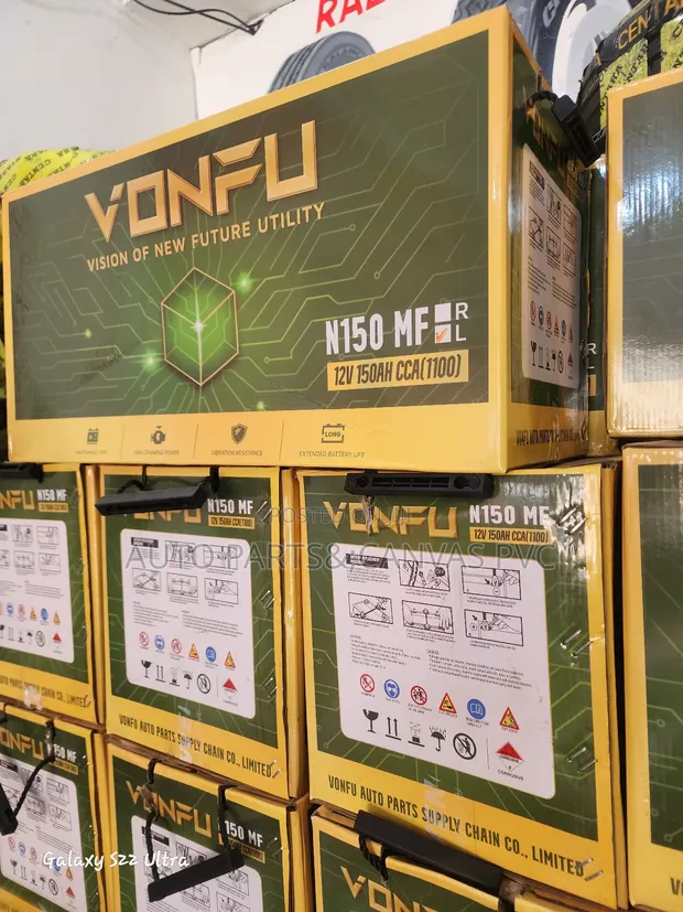 Betri Nzito Vonfu N150 MF - 12V 150Ah (1100 CCA) - 1