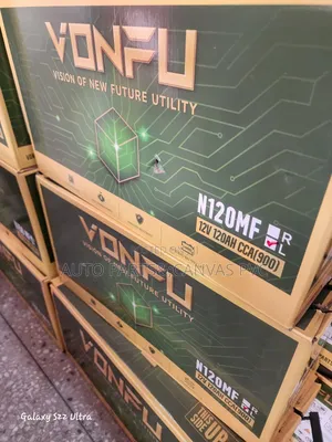 Betri Vonfu N120 MF - 12V 120Ah (900 CCA) - Haihitaji Matengenezo