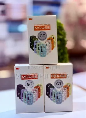 Transparent Wireless Bluetooth Rechargeable Mouse - Brand New