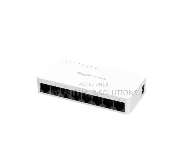 Ruijie RG-ES08F Switch ya Port 8 Isiyoendeshwa Isiyo na PoE - 1