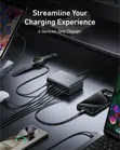 Chaja ya Anker Prime 200W yenye Milango 6 ya GaN - 3