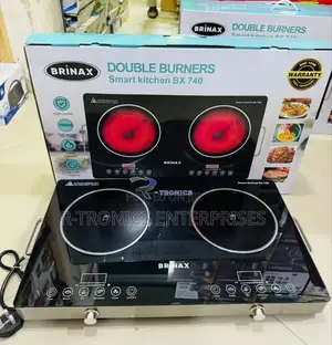 Brinax Jiko la Umeme la Infrared Lenye Vichemo Viwili