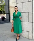 Senori Classic Dress for Women - 3