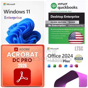 Windows 11 Enterprise + QuickBooks Enterprise + MS Office