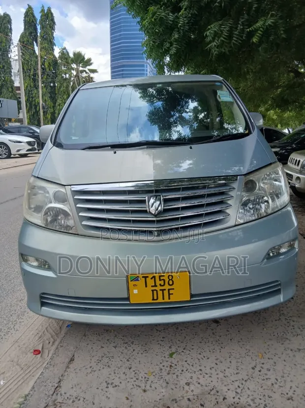 Toyota Alphard 2005 Nyeupe - 1