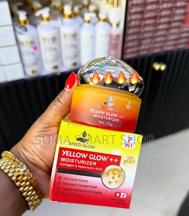 Speed Glow Yellow Moisturizer Face Cream - 1