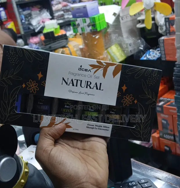 Seti ya Mafuta ya Manukato Asilia 6-Piece 10ml - 1